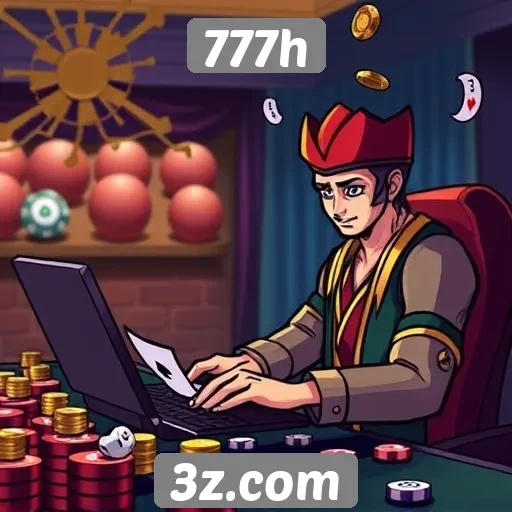 Experiência do usuário no site de jogos 777h